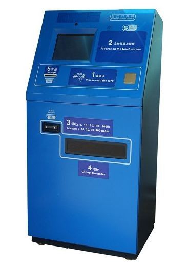 Thẻ tín dụng Car Parking Lot hệ thống thanh toán tự động Pay thiết bị với nhà thép Trạm
